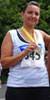 Michelle with her medal